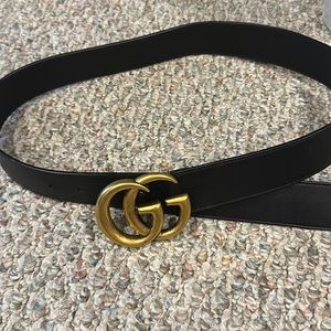 Gently used Gucci belt